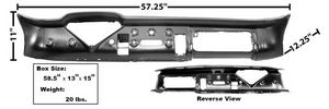 1955-59 Chevrolet Truck Dash Panel, Steel Photo Main