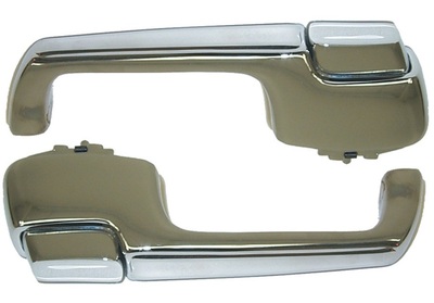 1967-72 Chevrolet Truck Exterior Door Handles, Chrome (w/gaskets & hardware) Photo Main