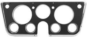 1969-72 Chevrolet Truck Dash Bezel, (black w/chrome edges) Photo Main