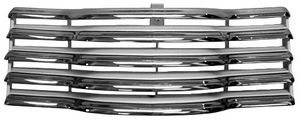 1947-53 Chevrolet Truck Grill Assembly Chrome with Black Painted Back Bars (with mounting hardware) Photo Main