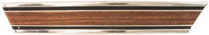 1969-72 Chevrolet Truck Lower Bed Molding, Rear, (Shortbed and Blazer)  RH, Woodgrain Photo Main