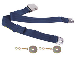 Seat Belt With Lift Latch, Dark Blue, 60 inch Photo Main
