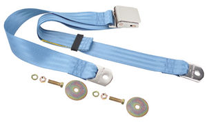 Seat Belt With Lift Latch, Light Blue, 60 inch Photo Main