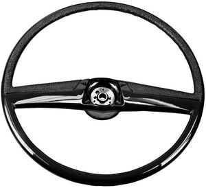 1969-72 Chevrolet Truck Steering Wheel, Black Photo Main