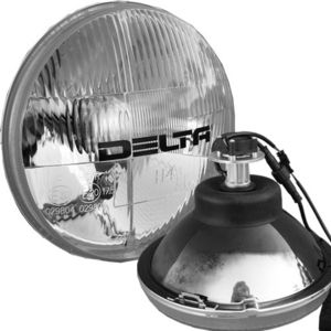 LED 7" Hi/Lo Beam Headlight System w/ LED Blinkers Photo Main