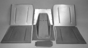 1936 Chevrolet Front Floorboard - For Stock Firewall Photo Main