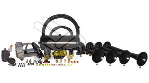 Hornblasters Conductor's Special 240 Train Horn Kit (2 Gallon, 150 PSI, 2.54 CFM) Photo Main