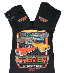 Premier 2024 Mens Black T- Shirt Plus Size Photo Main