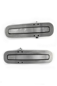 KinDig Smooth Door Handle - Bar "Straight" Style - Steel Photo Main