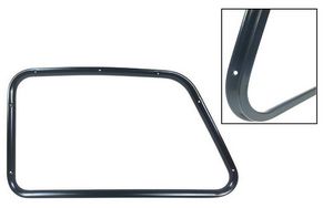 1947-50 Chevrolet Truck Door Inner Window Frame, Black - L/H Photo Main