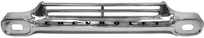 1958-59 Chevrolet Truck Grill, "Chevrolet" Chrome with Black Painted Details Photo Main