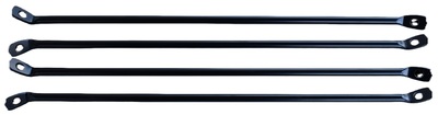 1958-66 Chevy / GMC Truck Fleetside Bedside Brace Set, 4PC Photo Main
