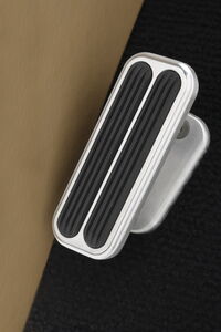 Brushed Foot Rest w Rubber Insert Photo Main