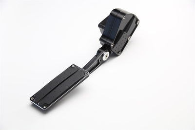 DBW Pedal, Billet Holley EFI Dominator w Black Pedal Arm & Pad Photo Main