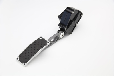 DBW Pedal, Billet Holley EFI Dominator w Gray Pedal Arm & Pad Photo Main