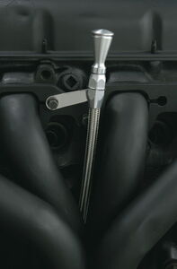 HI-Tech Flexible Stainless Engine Dipstick Chevy 502 Big Block Push into Pan Photo Main