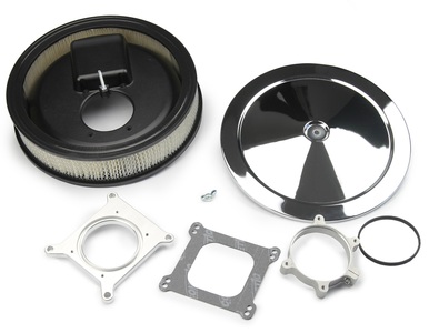 14" Classic Air Cleaner Kit w TB and 4150 adapters Photo Main