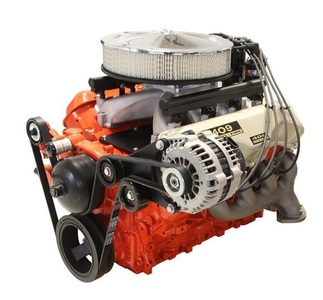 14" Classic Crate Engine, LS3 495 HP, Unpainted w Cast Finish 409 Valve Covers Photo Main