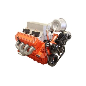 57 Fuelie Crate Engine, LS3 495 HP, Unpainted w Cast Finish SB Chevy Valve Covers Photo Main