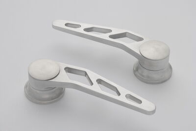 Brushed Door Handles for GM & Ford 49 & Up Photo Main