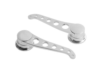 Lakester Edition Chrome Door Handles for GM & Ford 49 & Up Photo Main