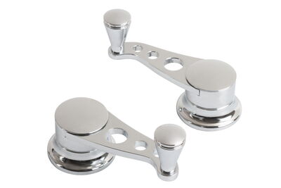 Lakester Edition Chrome Vent Window Cranks for GM & Ford 49 & Up Photo Main