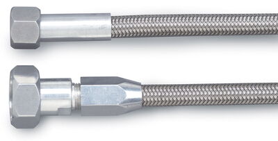 84" HI-Tech Stainless Housing Speedometer Cable Kit for GM & Chrysler w/ 5/8"-18 Male Thread on Speedo Photo Main