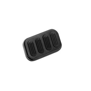 Billet Aluminum Brake Pad w/Rubber  Black Photo Main