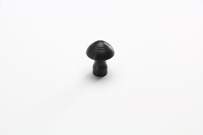 Dash Knob - Deco - 3/16" Hole - Black Photo Main