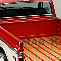 1967-72 Chevrolet Fleetside Front Bed Panel w/ Wood Floor - Original Photo Main