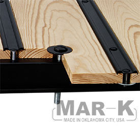 1973-80 CHEVY PINE BED WOOD/STRIP KIT - W/ MOUNTING HOLES, STEEL LONG BED FLEETSIDE (2ND HOLE IS 25-3/8") Photo Main