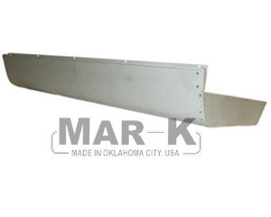1934-36 CHEVROLET REAR ROLL PAN - SMOOTH NO LICENSE BOX, SHORT BED STEPSIDE Photo Main