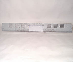 1960-66 CHEVROLET REAR ROLL PAN - LOUVERED 6 ROWS W/ LICENSE BOX, FLEETSIDE Photo Main