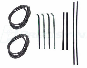 1955-59 Chevy/GMC Truck Door Seal Kit - 10 pcs Photo Main