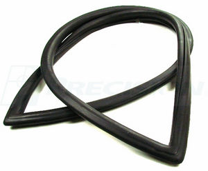 1967-72 Chevy/GMC Truck Rear Window Weatherstrip Seal, Small Back Window - w/o Trim Groove Photo Main