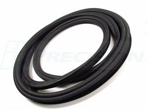 1954-55 1st Series Chevy/GMC Truck Windshield Weatherstrip Seal, w/ Trim Groove Photo Main