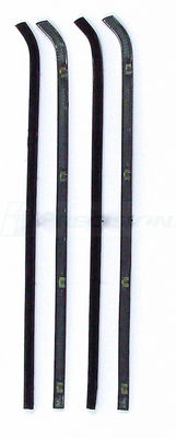 1964-66 Chevy/GMC Truck Beltline Kit w/ Black Bead, Inner and Outer - 4 pcs Photo Main