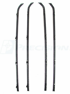 1964-66 Chevy/GMC Truck Beltline Kit w/ Chrome Bead, Inner and Outer - 4 pcs Photo Main