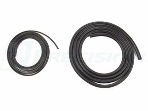 1955-66 Chevy/GMC Truck Rear Window Weatherstrip Seal, Large Back Window - Black Lockstrip Photo Main