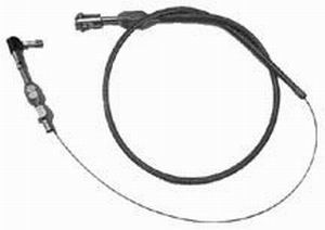 24" Universal Throttle Cable Assembly - Black  Photo Main
