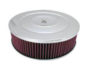 14X4 Performance Style Air Cleaner W/ Dominator Base - Washable Element Photo Main
