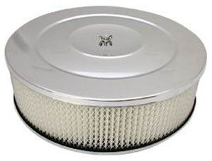  Performance Style Air Cleaner W/ Off-Set Base 14" X 4" - Paper Element Photo Main