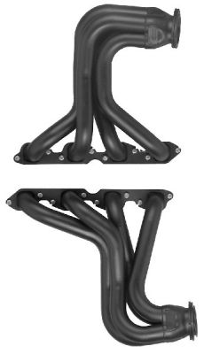 Sanderson Big Block Chevrolet Full Length Headers for 1932-48 Cars and Trucks - Ceramic Coated Photo Main