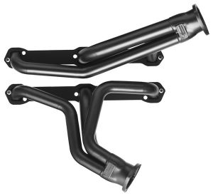 Sanderson Headers for Cadillac 390/429 Engines 66 Coupe DeVille and Street Rods - Ceramic Coated Photo Main