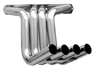 Sanderson Zoomie Headers for Small Block Chevrolet - Ceramic Coated Photo Main