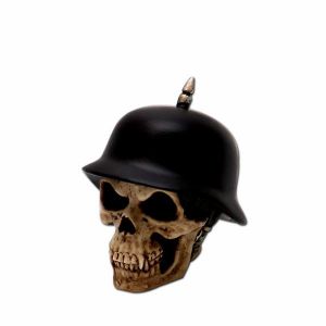 Das German Helmet Skull Shift Knob and Topper Photo Main