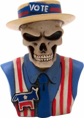 Democrat Skull Shift Knob Photo Main