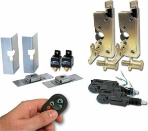 Small Power Bear Claw Door Latches With Remotes ( Kit ) Photo Main