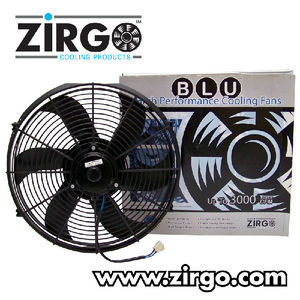 16" Zirgo 3000 fCFM High Performance Blu Cooling Fan  Photo Main