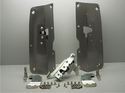 1955-59 Chevy Truck Altman Easy Latch Kit - Steel, Insert Panel Using Exterior Handles Photo Main